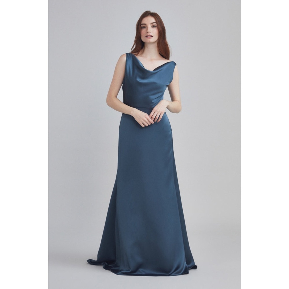 AMSALE Champagne Bridesmaid Dress